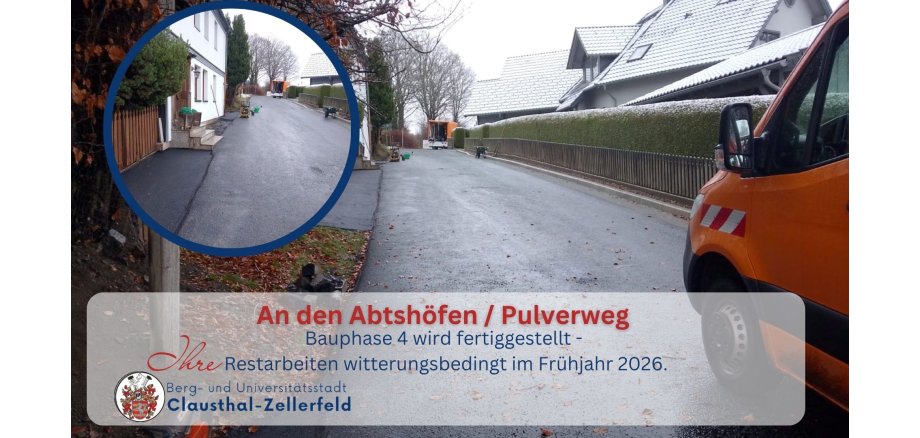 Meldungen 2025 - Straßensanierung der Straße Meldungen 2025 - Straßensanierung der Straße