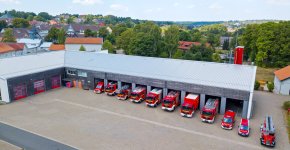 Ortfeuerwehr Clausthal-Zellerfeld Ansicht auf die Feuerwehrwache der Stadt Clausthal-Zellerfeld