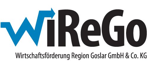 Logo der Wirtschaftsförderung der Region Goslar GmbH und Co. KG (kurz WiReGo)