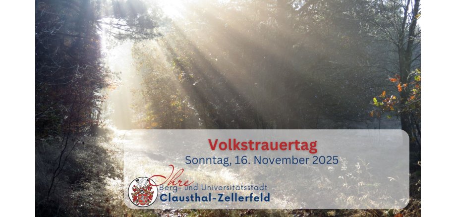 Meldungen 2025 - Volkstrauertag Meldungen 2025 - Volkstrauertag