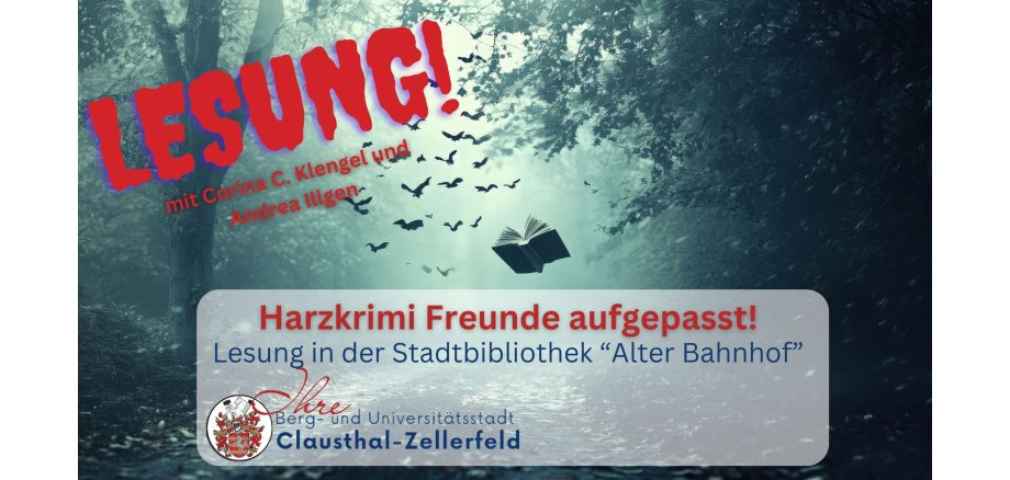 Meldungen 2025 - Lesung in der Stadtbibliothek “Alter Bahnhof”
