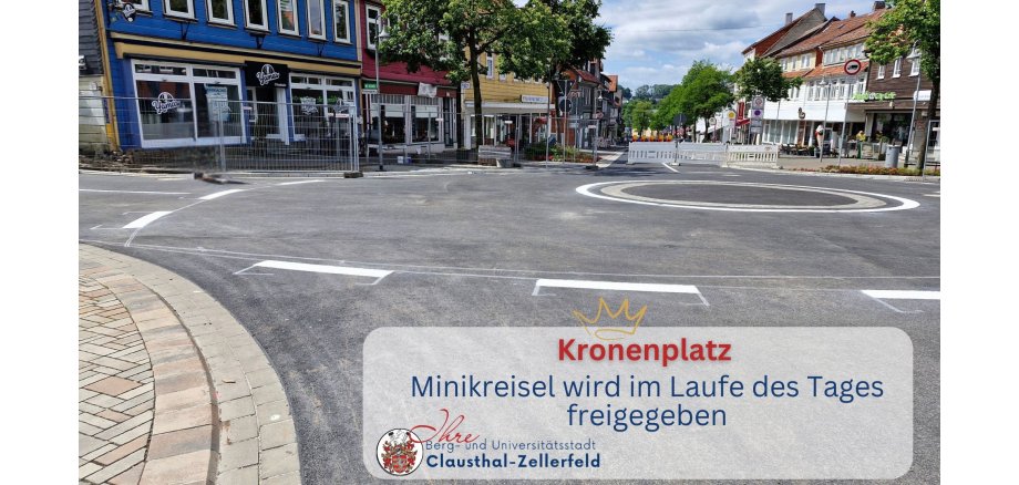 Meldungen 2025 - Freigabe Kronenpatz Kreisel