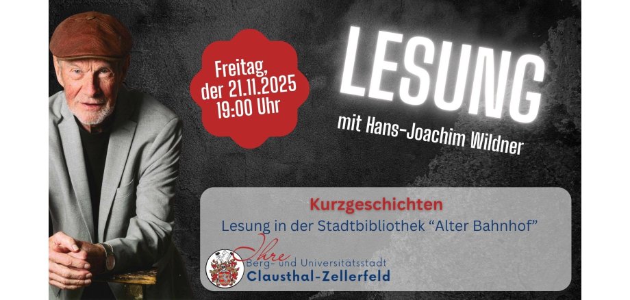 Meldungen 2025 - Lesung Wildner