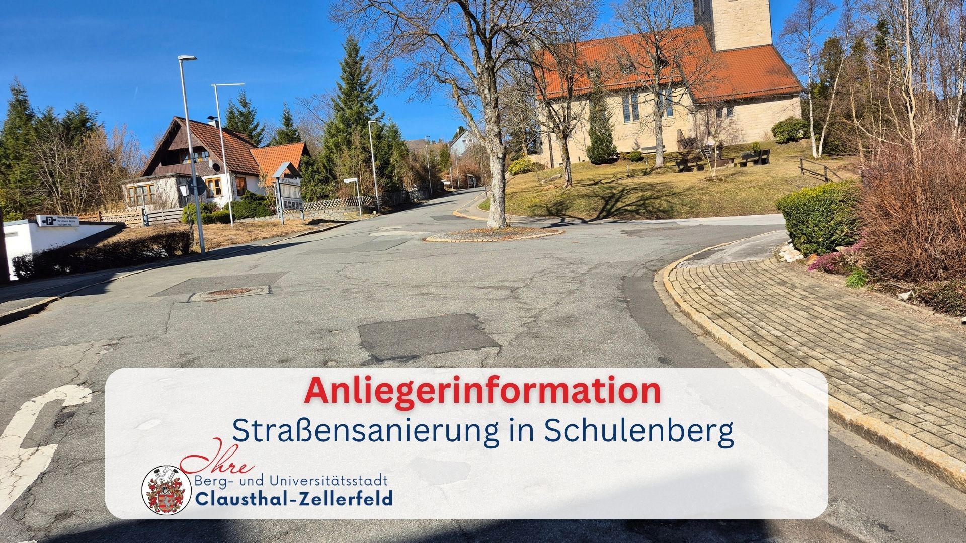 Meldungen 2026 - Straßensanierung Schuleberg Meldungen 2026 - Straßensanierung Schuleberg