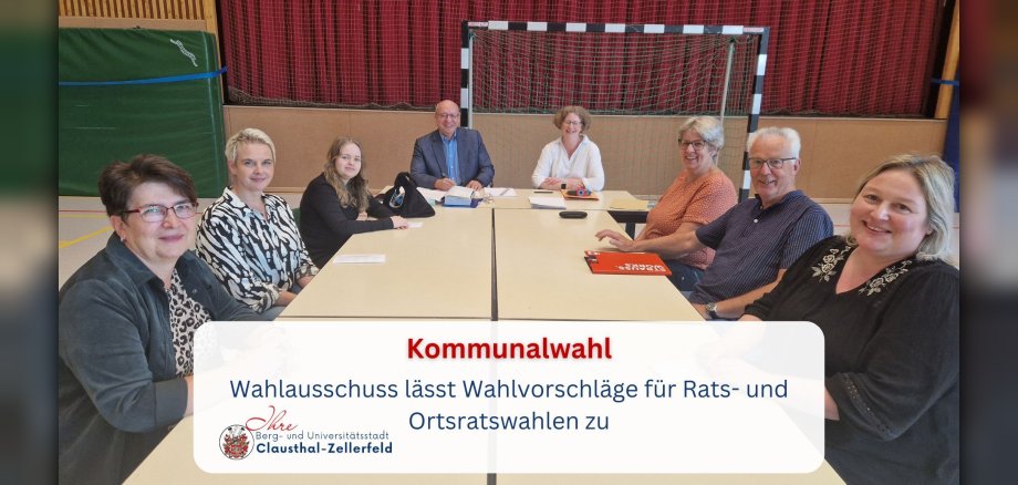 Meldungen 2026 - Wahlausschuss Meldungen 2026 - Wahlausschuss